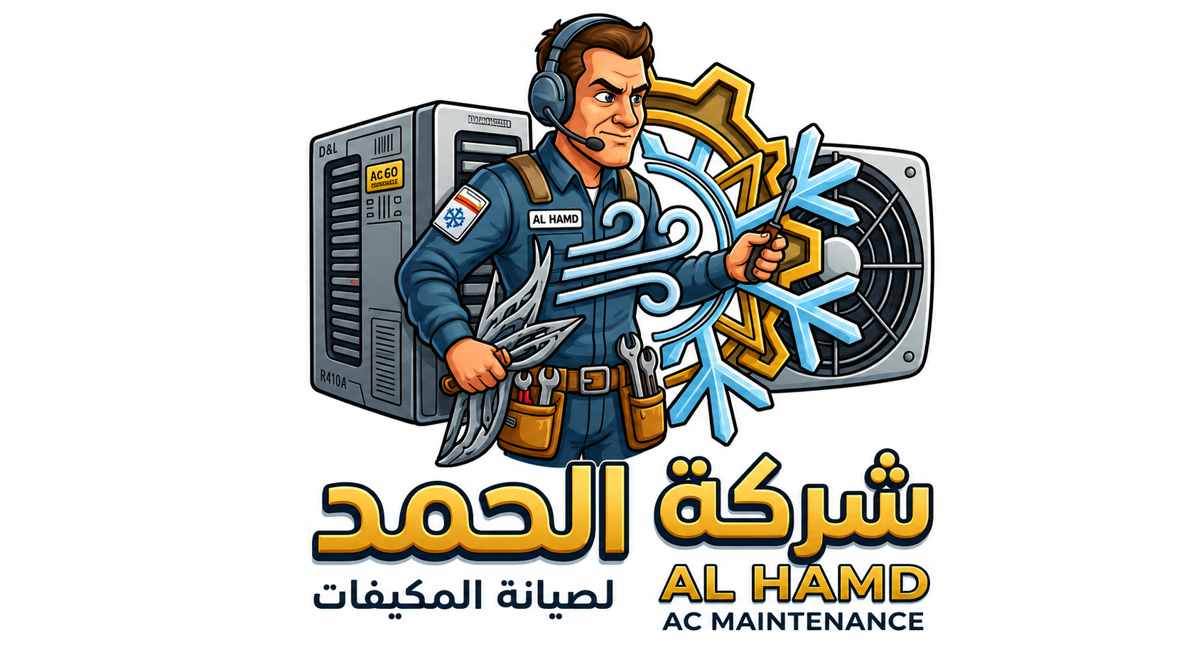الحمد لخدمات التكيف والتبريد